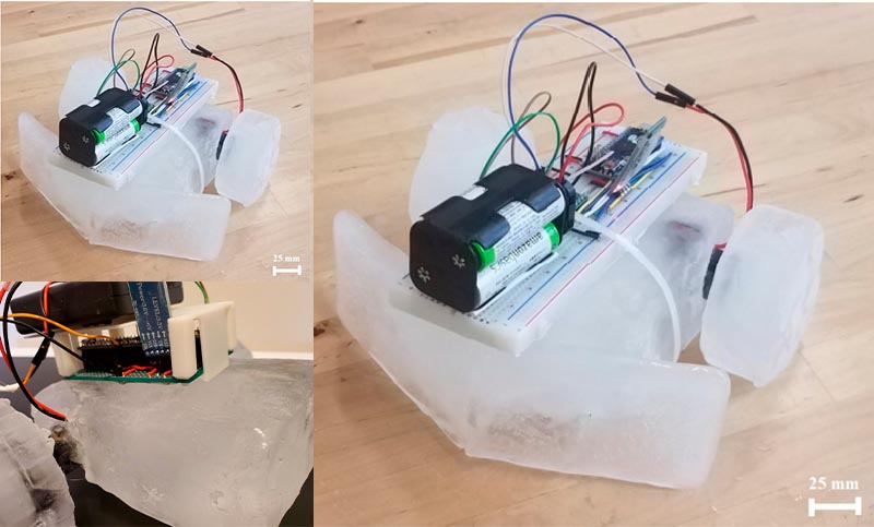 Ice Bot: quieren enviar un robot hecho de hielo a otro planeta