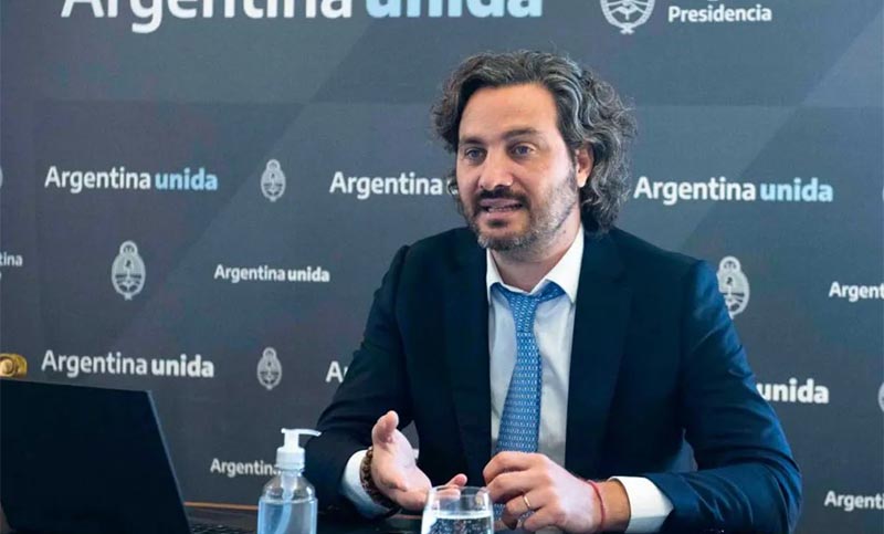 Cafiero, Vizzotti y Lammens brindarán una conferencia de prensa a las 12 en la Casa de Gobierno