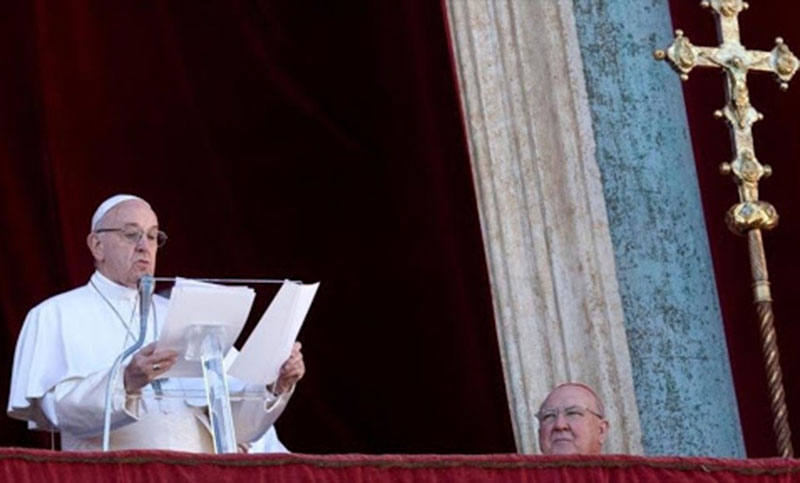 El papa pidió por los niños de Yemen, cuyo conflicto interno tiene al país al borde de la hambruna
