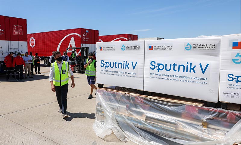 Rusia comunica que 1,5 millones de personas ya recibieron la Sputnik V en el mundo