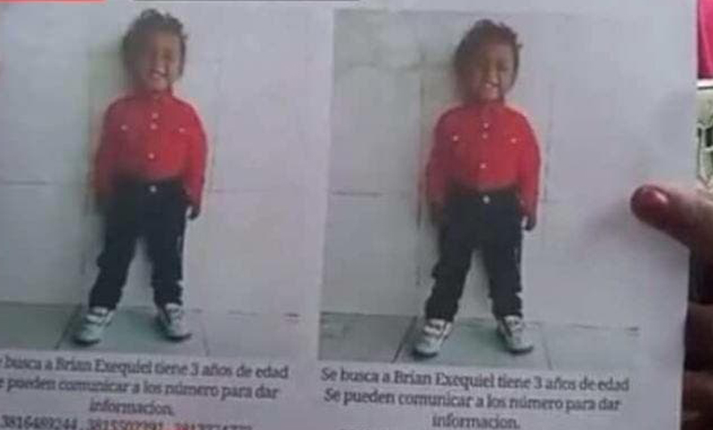 Hallaron el cuerpo de Braian, el pequeño de 3 años desaparecido desde el domingo