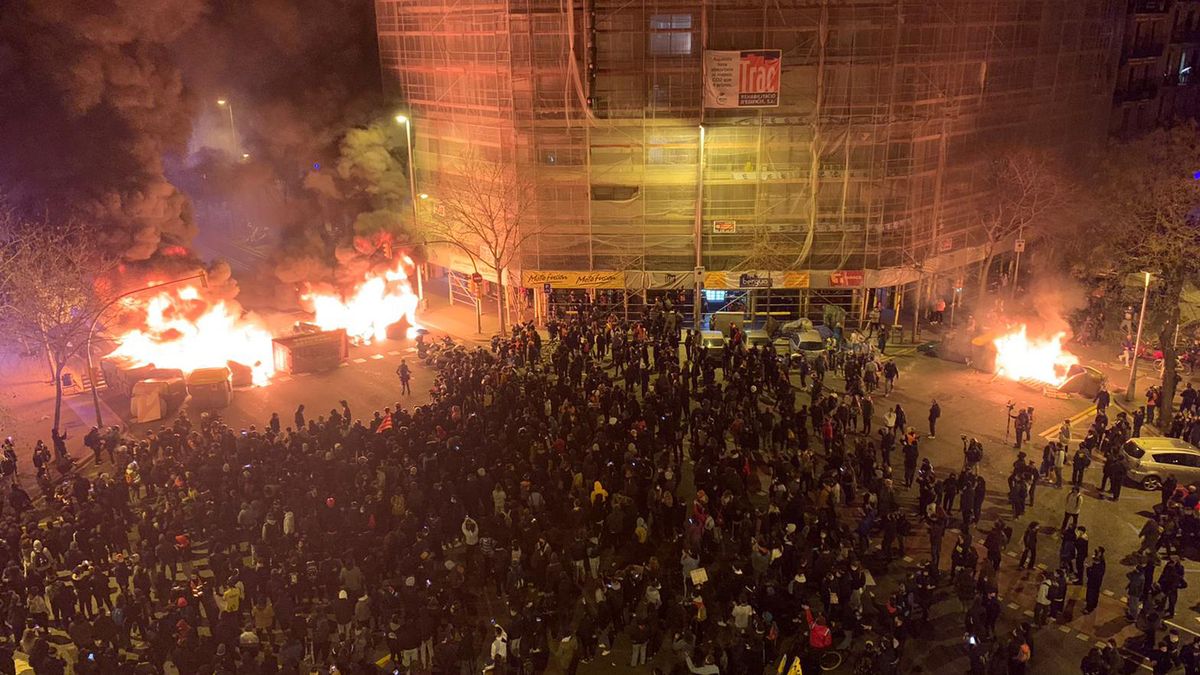 Sánchez insinúa que redoblará la represión de protestas por el encarcelamiento de un rapero