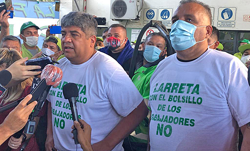 Los recolectores de residuos comenzaron un paro en CABA «contra el ajuste salarial»