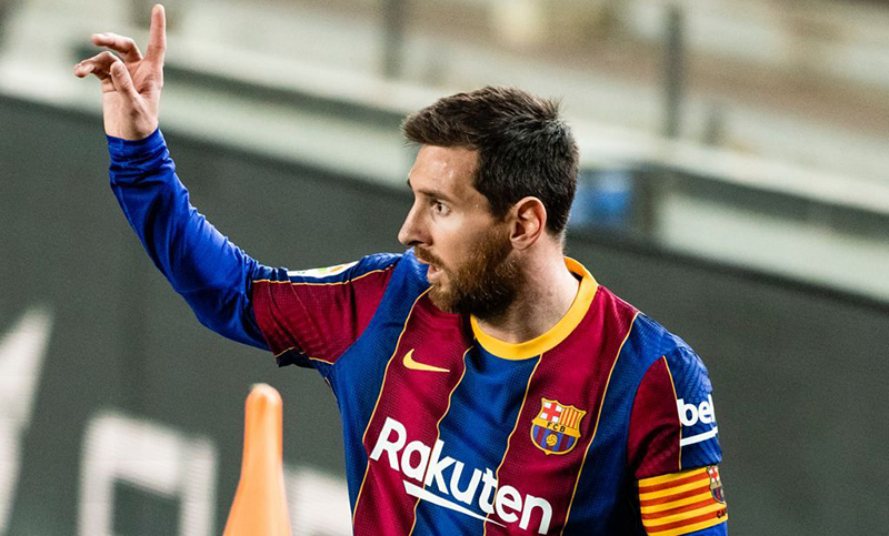 Barcelona goleó al Elche y Messi anotó dos goles