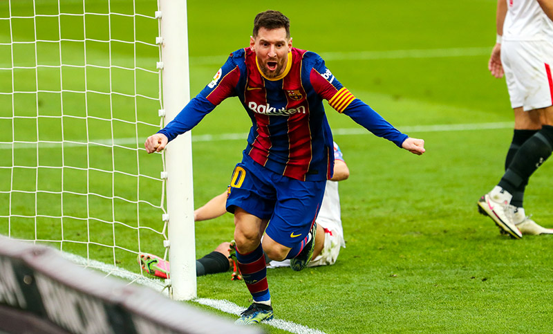 Messi volvió a convertir, Barcelona venció al Sevilla y quedó segundo