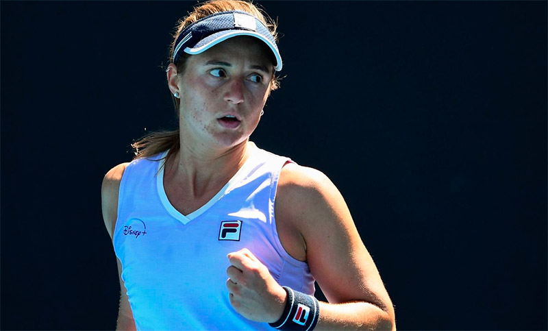 La rosarina Nadia Podoroska ganó en su debut del Abierto de Australia