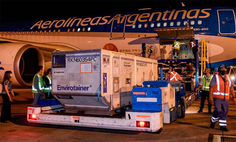 Coronavirus: comienza la distribución de la vacuna Sinopharm para los docentes