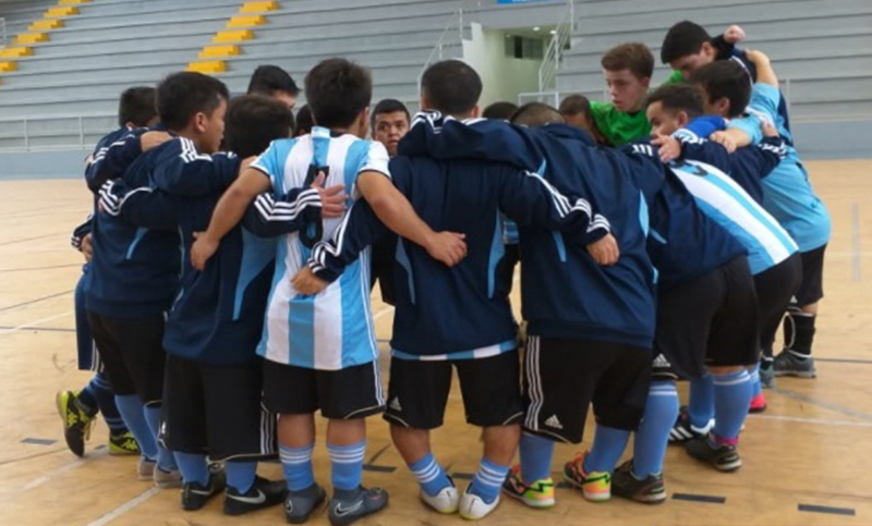 El seleccionado argentino de talla baja entrena en Rosario
