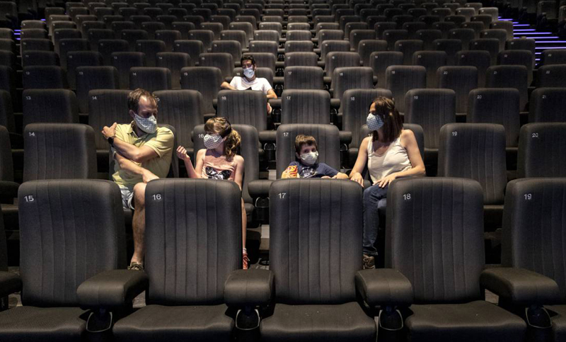 Los cines pasaron los 200.000 espectadores en una semana