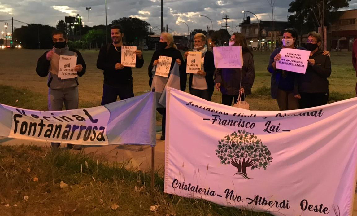Vecinos de Nuevo Alberdi reclamaron contra la inseguridad
