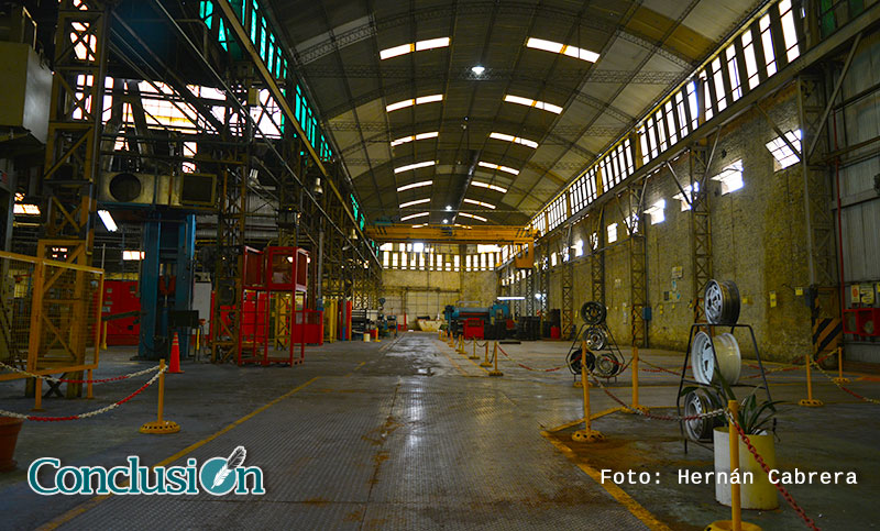 El uso de la capacidad instalada en la industria fue del 57,2% en enero