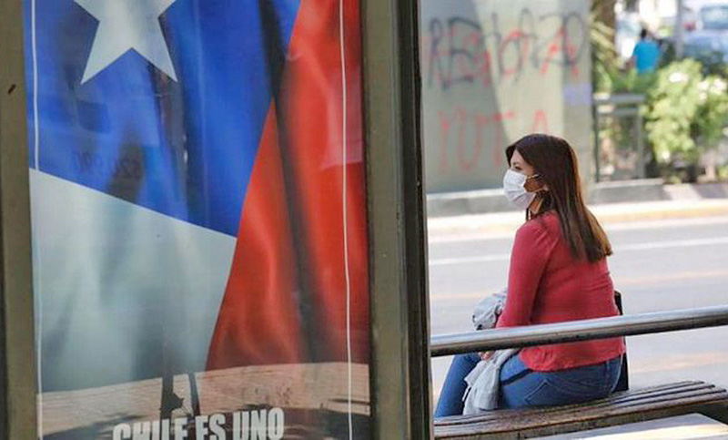 Chile confina al 70% de su población por el aumento de los contagios de coronavirus