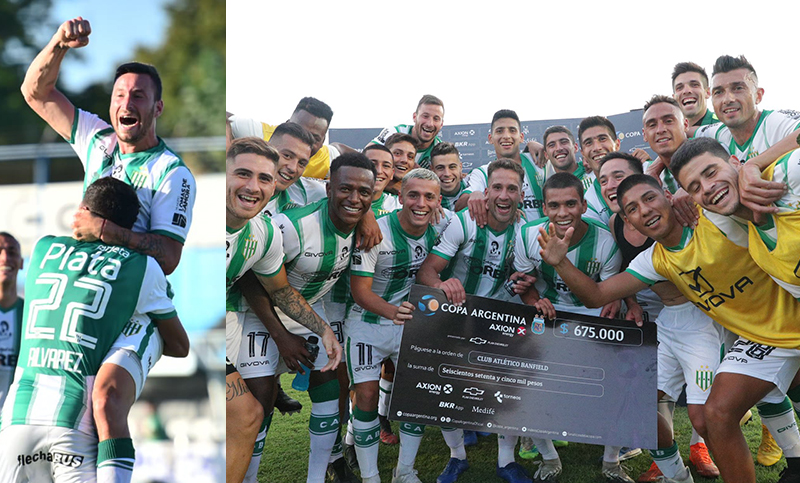 El rosarino Pons anotó un gol, Banfield ganó y pasó de ronda