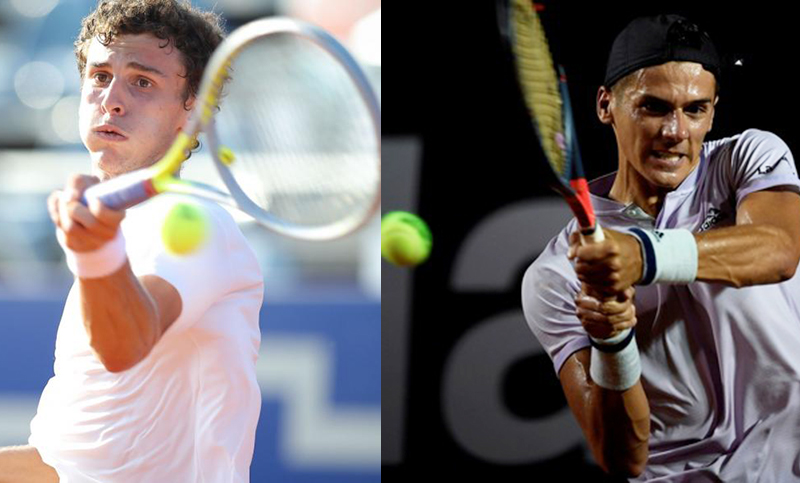 Juan Cerúndolo y Federico Coria, quedaron eliminados en Chile