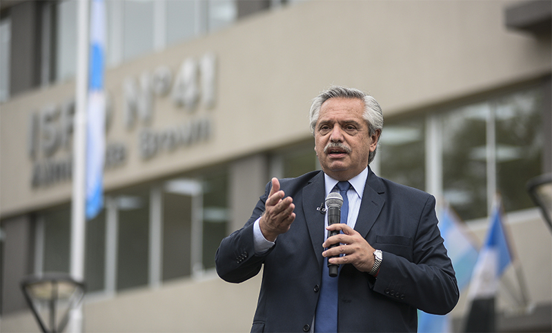 Fernández: «Cuando algunos gritan, se equivocan… me hacen más fuerte»