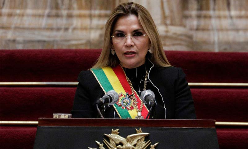 La Policía de Bolivia detuvo a la ex presidenta de facto Jeanine Áñez