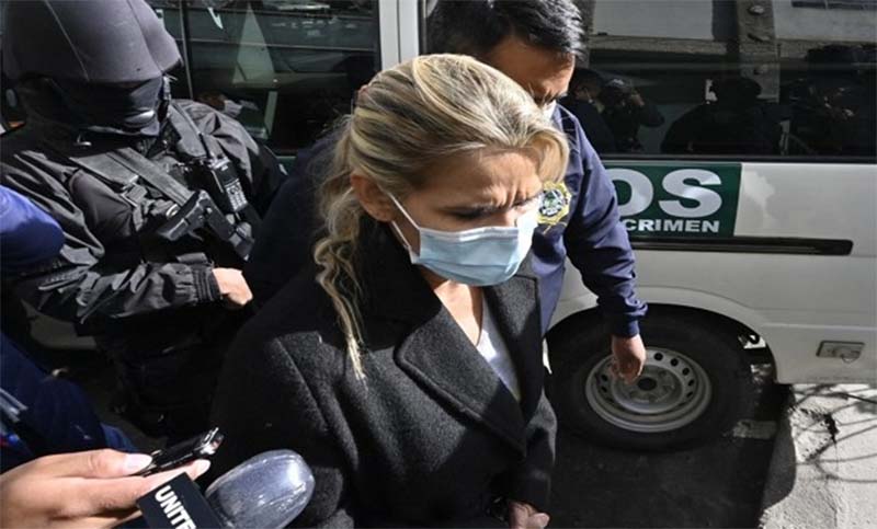 Áñez fue transferida a otra prisión tras la orden de un juez de revocar su traslado a una clínica