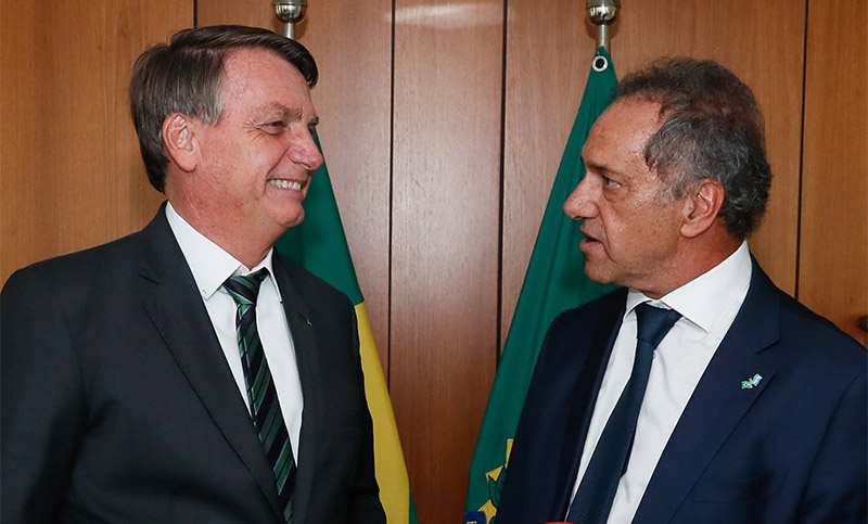 Scioli valoró la gestión para que Bolsonaro apoye la negociación con el FMI