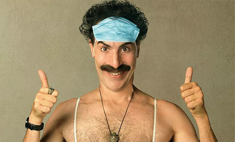 El insólito récord que rompió la secuela de «Borat» en la historia de los Oscar