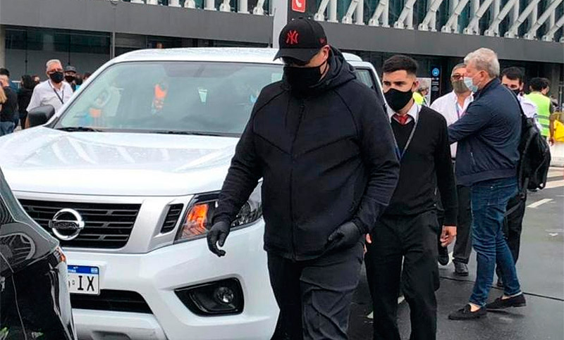 Germán Burgos ya está en Argentina y a la espera de su primera práctica en Newell’s