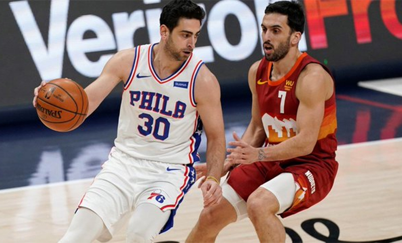 Denver venció al líder de la conferencia Este en un irregular partido de Campazzo