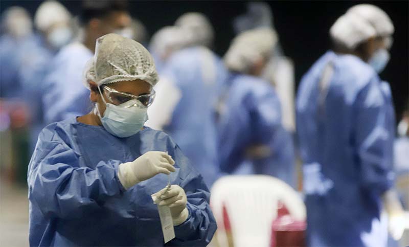Subieron abruptamente los contagios de Covid reportados en el país