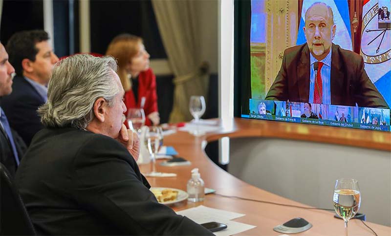 Cumbre por la situación sanitaria: Fernández convocó a gobernadores