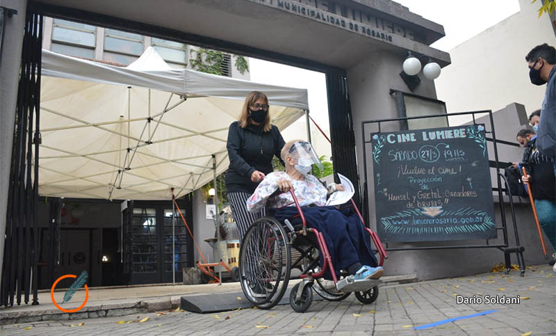 Vacunación en el ex cine Lumiere: «El escenario es mucho más esperanzador»