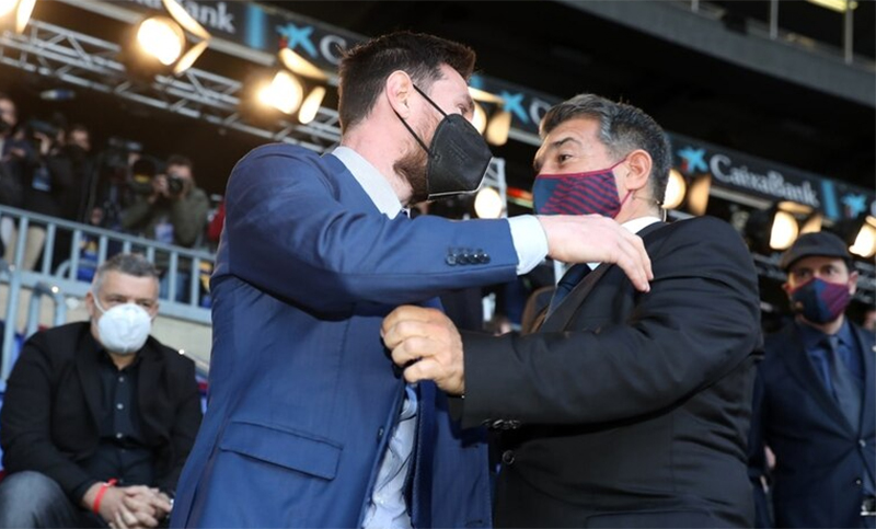 Barcelona le ofrecerá a Lionel Messi un contrato de por vida