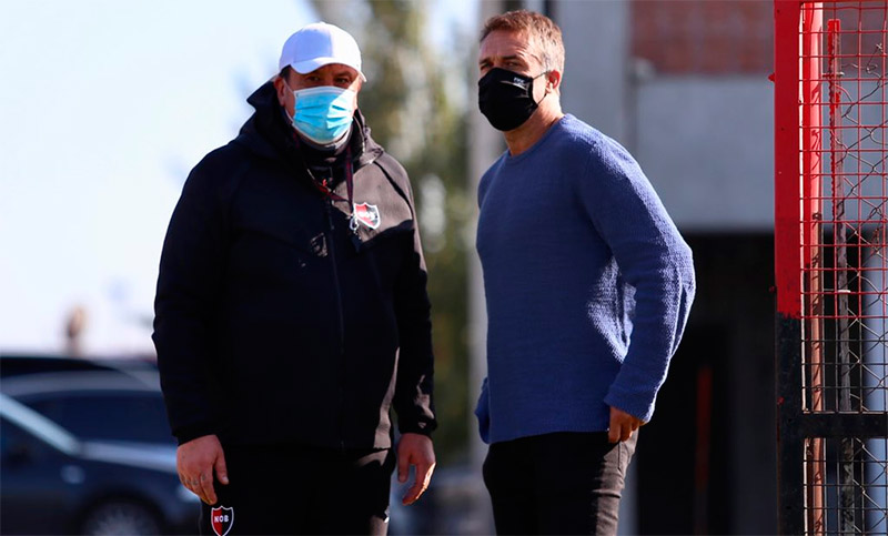 Newell’s tuvo un invitado especial en Bella Vista