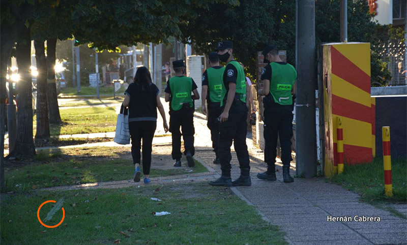 Refuerzan la seguridad en la zona comercial de Fisherton