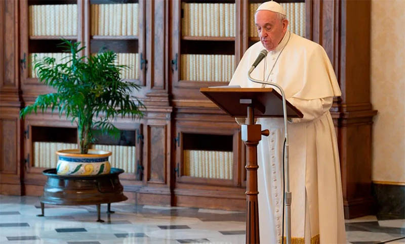 El Papa elogió una iniciativa del Sindicato de Trabajadores de Obras Sanitarias