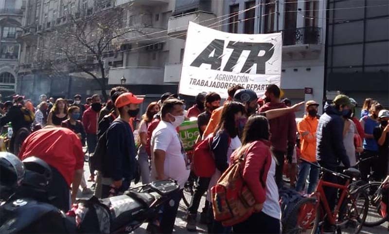Repartidores de PedidosYa y Rappi realizarán un paro nacional el jueves