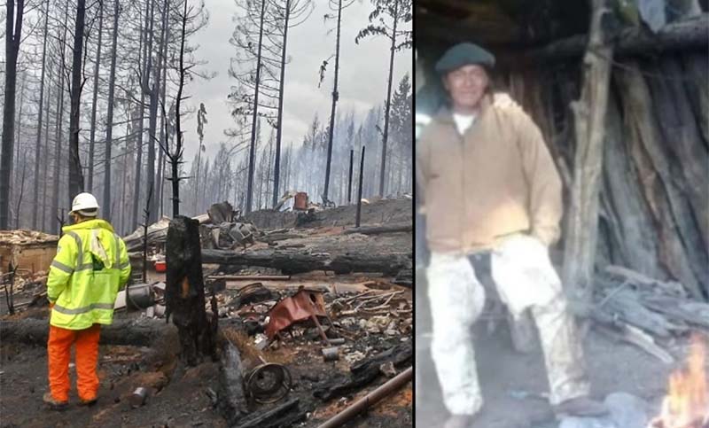 Encontraron muerto al peón rural que había desaparecido durante el incendio