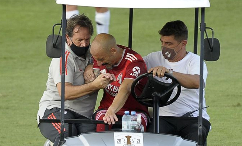 Pinola será operado mañana y tendrá al menos tres meses de recuperación