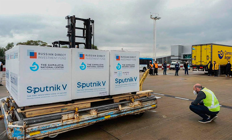 Santa Fe recibe 27 mil dosis de Sputnik V para no frenar la vacunación