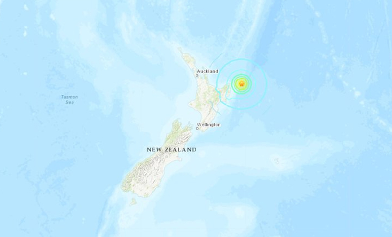 Alerta de tsunami en Nueva Zelanda tras un terremoto