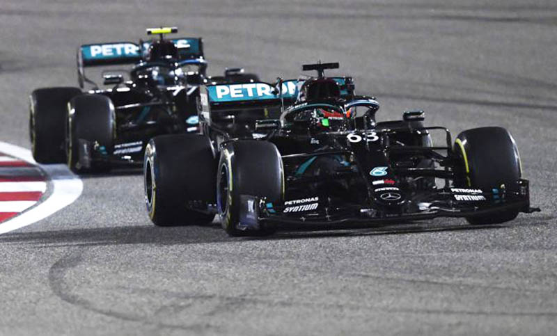 Hamilton y Bottas, dominan los ensayos del Gran Premio de Portugal