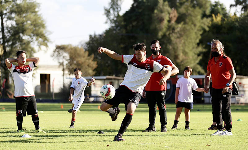 Newell’s puso en marcha la escuela de fútbol inclusivo en el predio Griffa