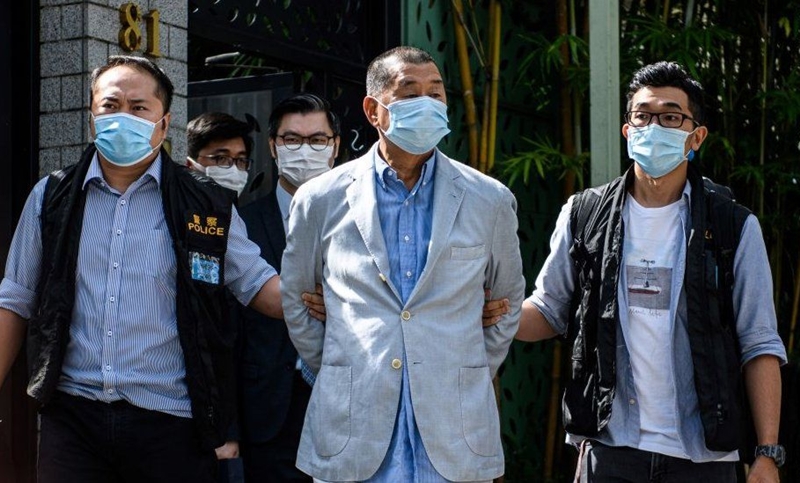 El activista prodemocracia Jimmy Lai es condenado a 14 meses de prisión