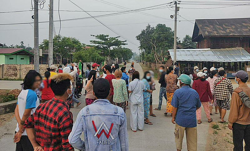 El Gobierno de facto de Myanmar lanza ataques aéreos contra minorías étnicas