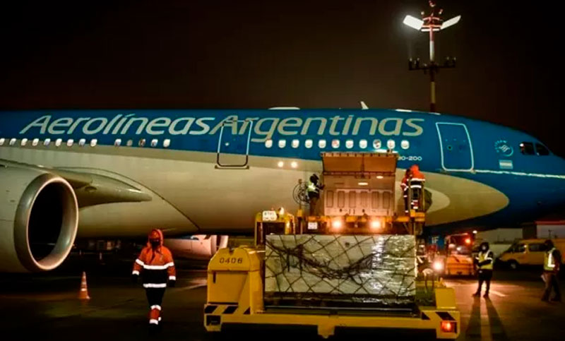 Argentina habrá recibido el jueves casi 11 millones de vacunas desde el inicio de la pandemia