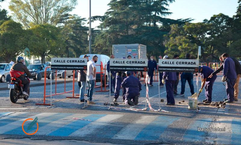 Comienzan obras de bacheo en Avenida Belgrano y habrá cortes parciales y reducción de tránsito
