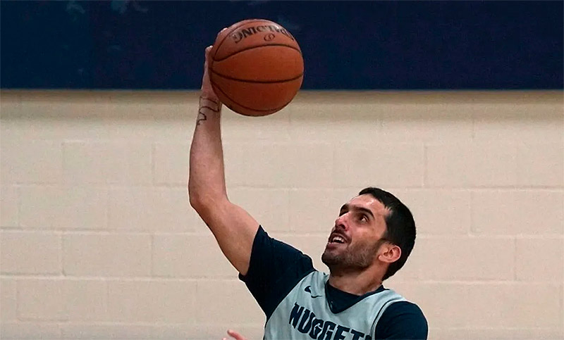 Los Nuggets y Campazzo vuelven a tener acción en la NBA