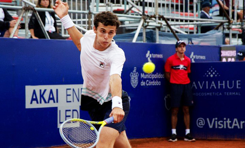 Juan Manuel Cerúndolo avanzó a los cuartos de final del Challenger de Roma