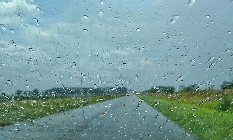 Rutas cortadas en el centro-norte de Santa Fe por las fuertes lluvias