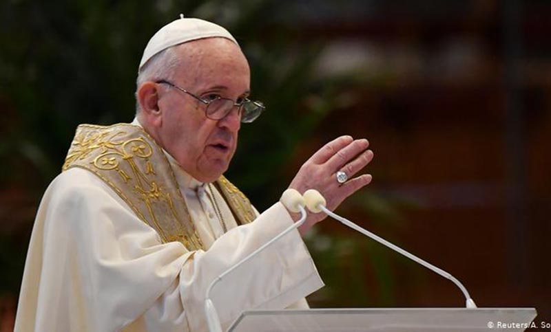 Humanidad al límite de la destrucción: trascendente ratificación del Papa