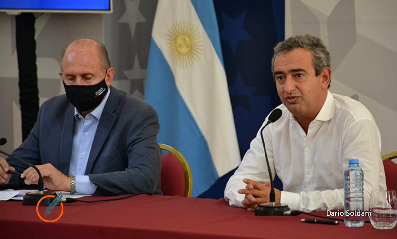 Perotti y Javkin firmaron convenios para importantes obras de urbanización en Rosario