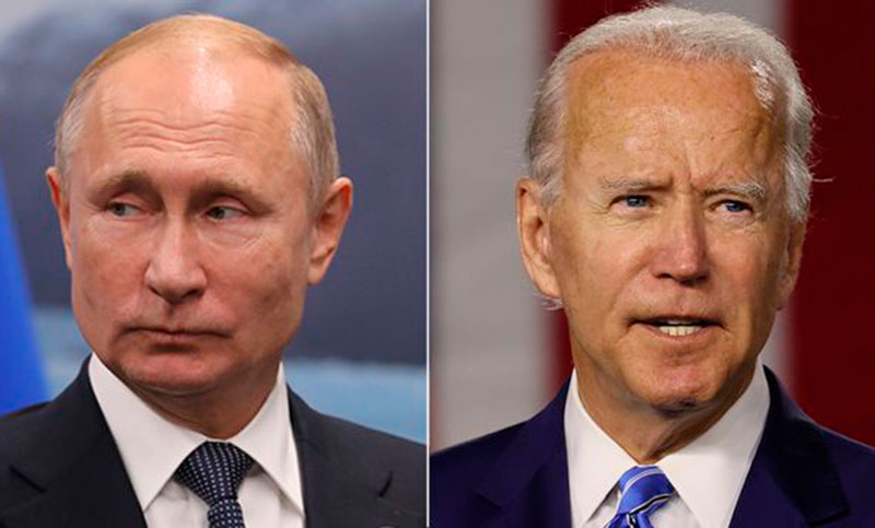 Rusia dice que va a estudiar la propuesta de Biden de una cumbre con Putin