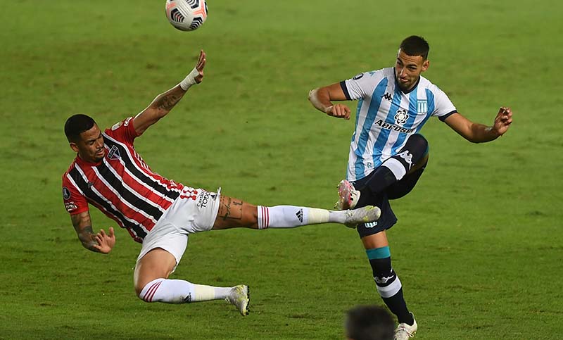 Racing y San Pablo, no se sacaron ventajas en Avellaneda